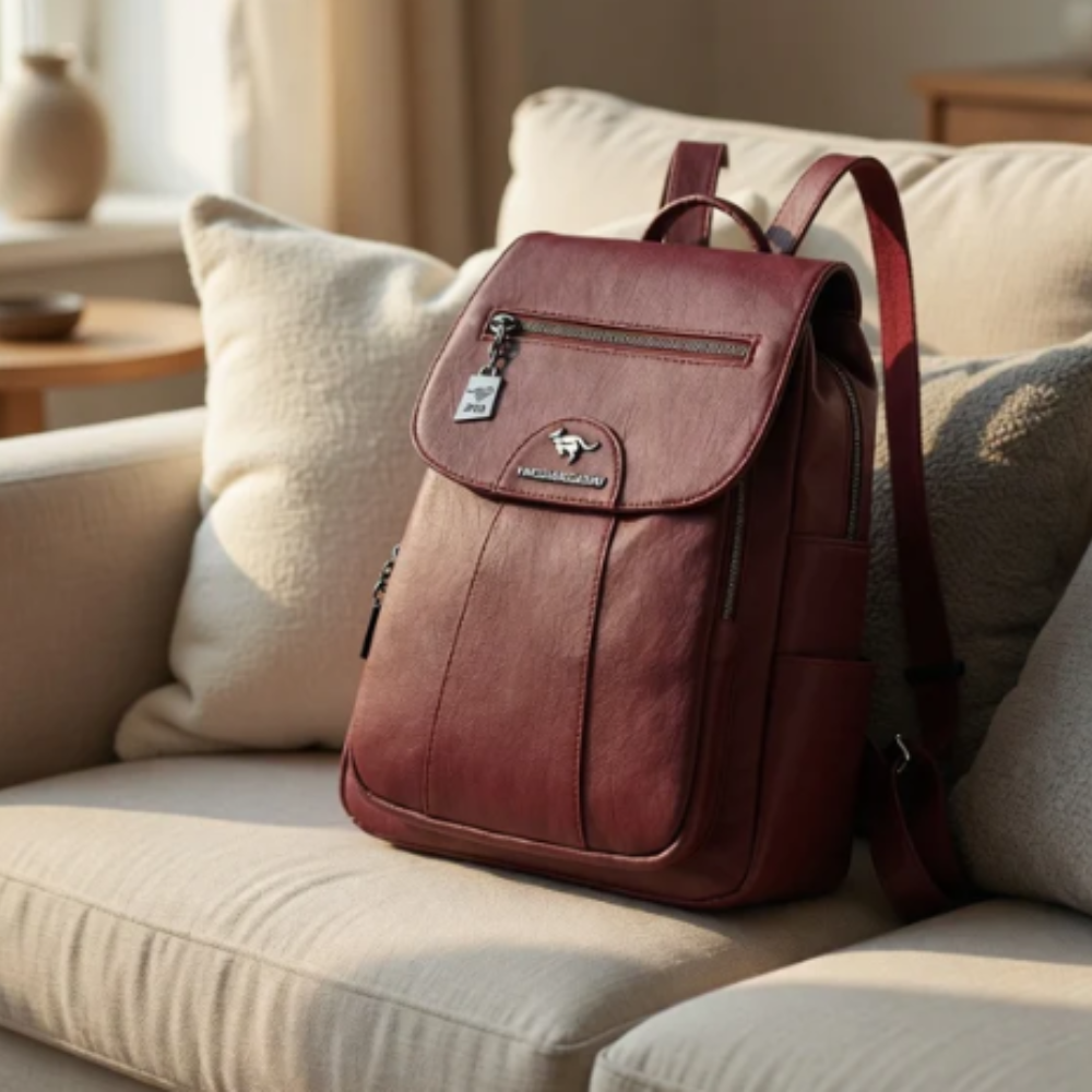 Elegant Women’s PU Leather Crossbody Bag – Small Flap Shoulder Messenger Purse with Adjustable Strap